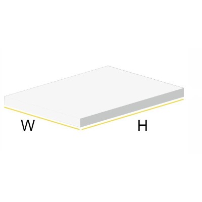 Ark af PE-skum på mål 1200x600 50mm Schwarz Ark af PE-skum på mål 1200x600 50mm Schwarz