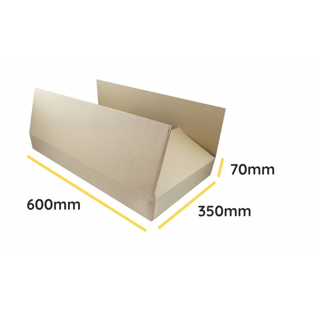 Carton pliable en bronze K205 600x350x70 Inpost parcelles gabarit A