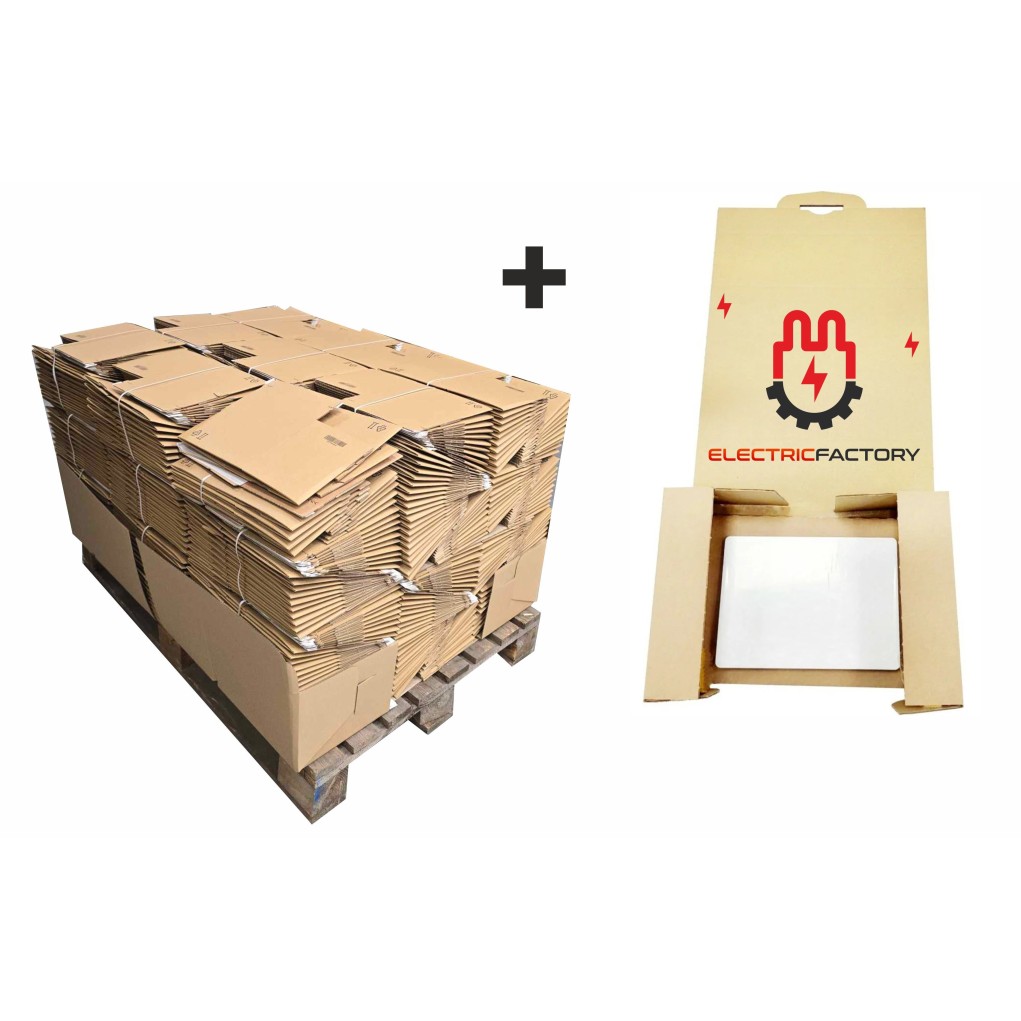 Shipping package with protective foil FixBox FB40 with print 225x145x50