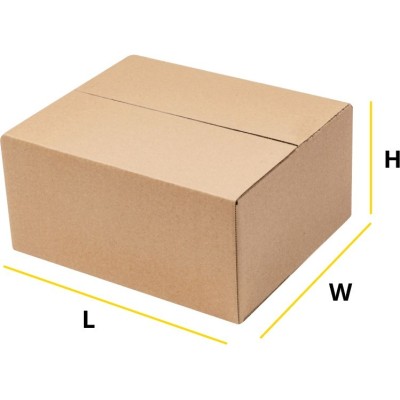 Caisse carton américaine F201 sur mesure 330x330x124 1.03 B N7