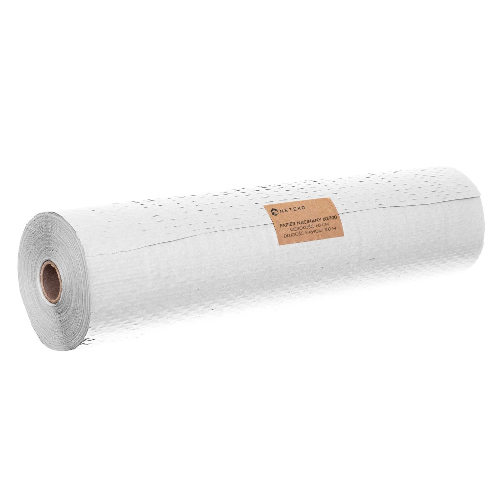 Papier blanc coupé en rayon de miel pour l'emballage 60cm x 100mb