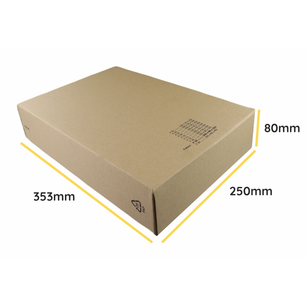 Box FlatBox F25 250x80x353 s bočním otevíráním