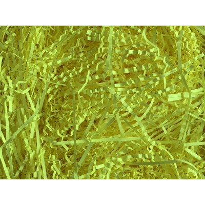 Papírové hobliny barva žlutá neon 1kg