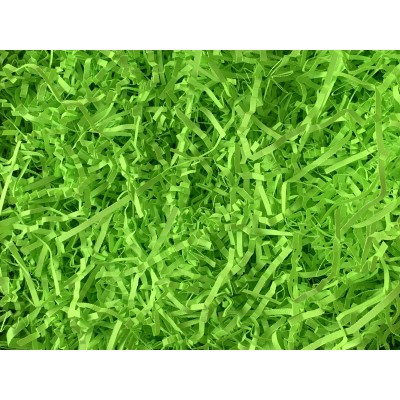 Trakice od papira neon zelene boje, 1 kg.