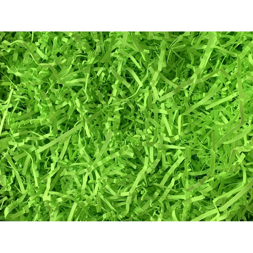 Paper shavings neon green 1kg