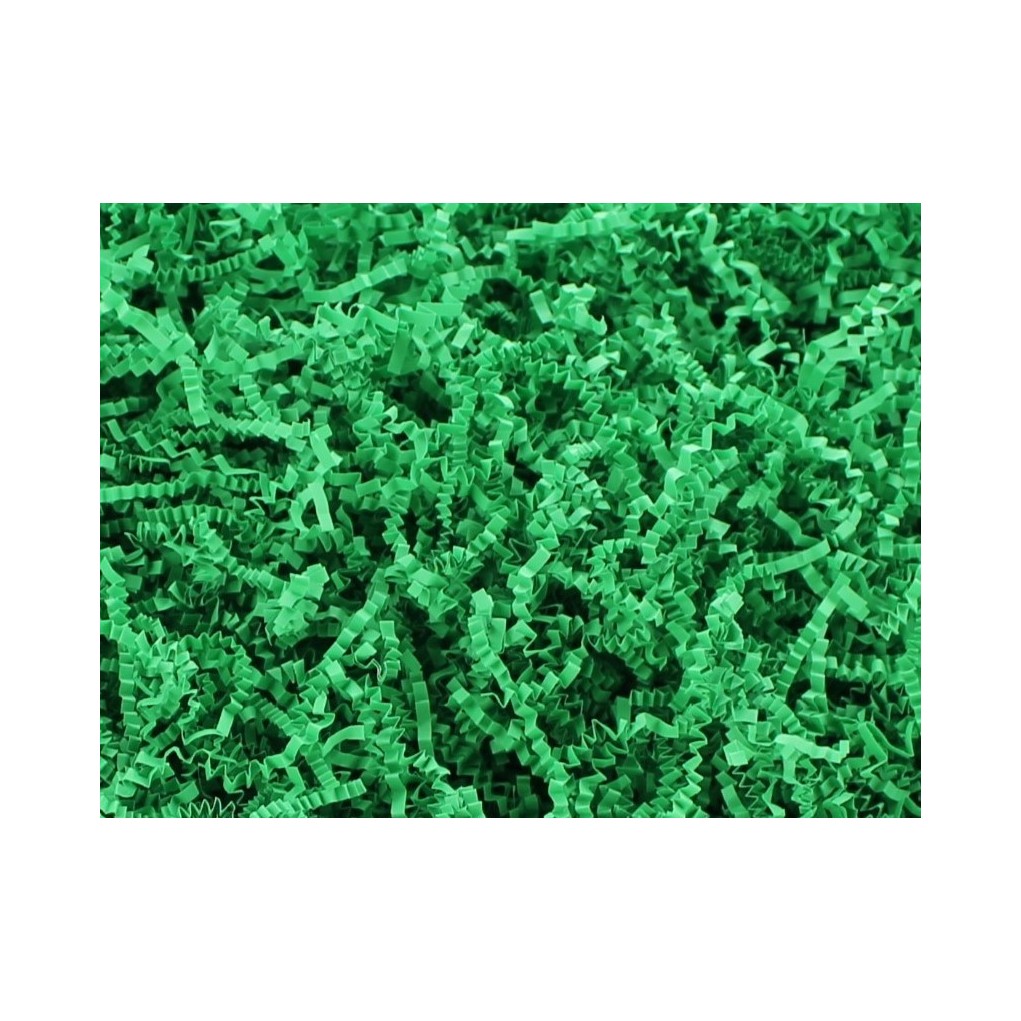 Paper shavings dark green 1kg