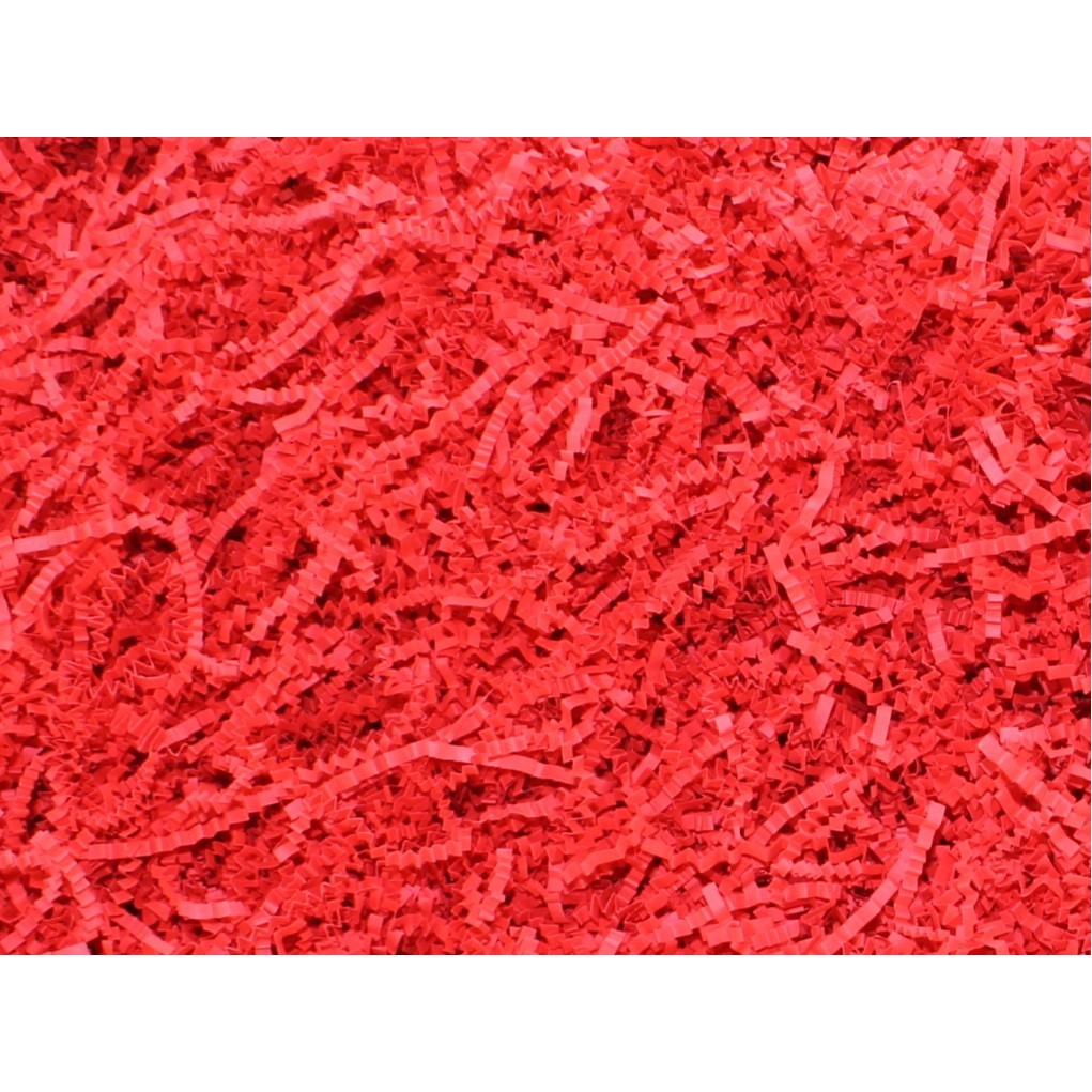 Paper shavings deep red 1kg