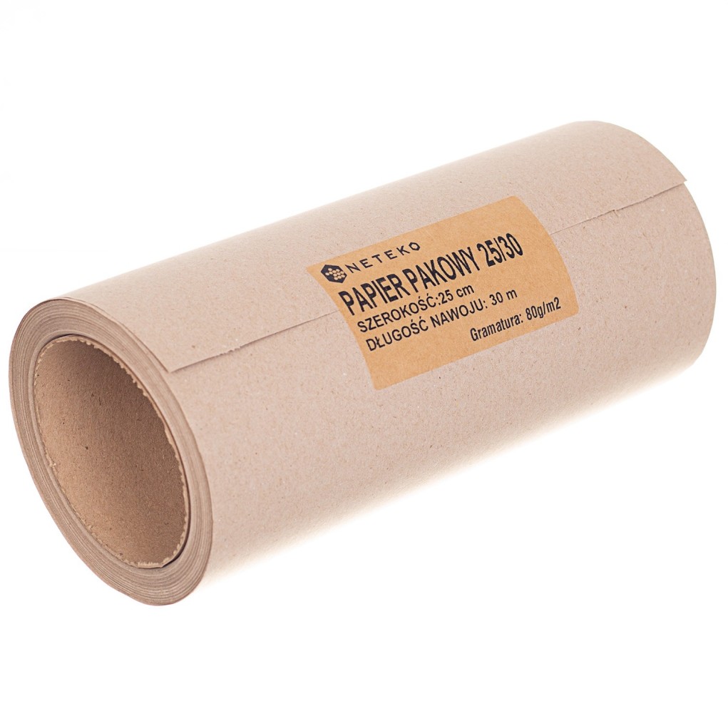 Waste paper packing paper 0.25 x 30m