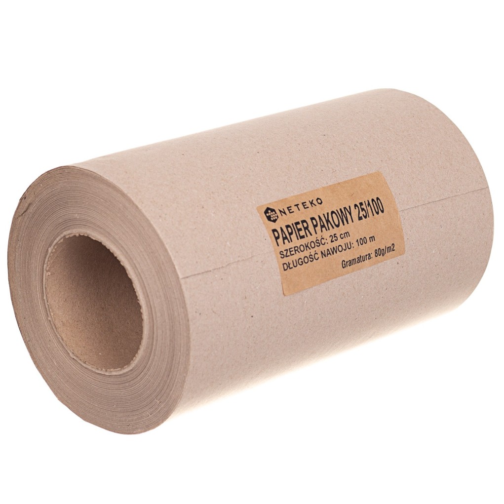 Waste paper packing paper 0.25 x 100m