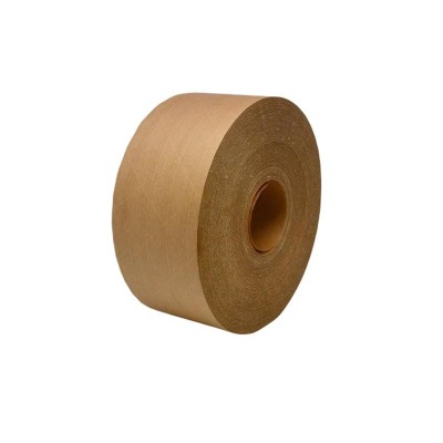 Cinta de refuerzo activada por agua 70 mm x 150 mb