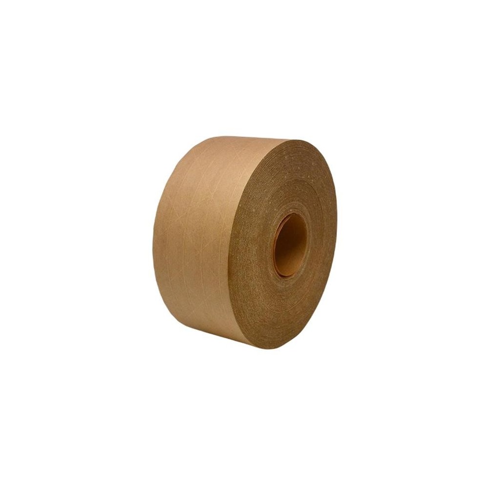 Versterkte tape geactiveerd bij nat 70 mm x 150 mb