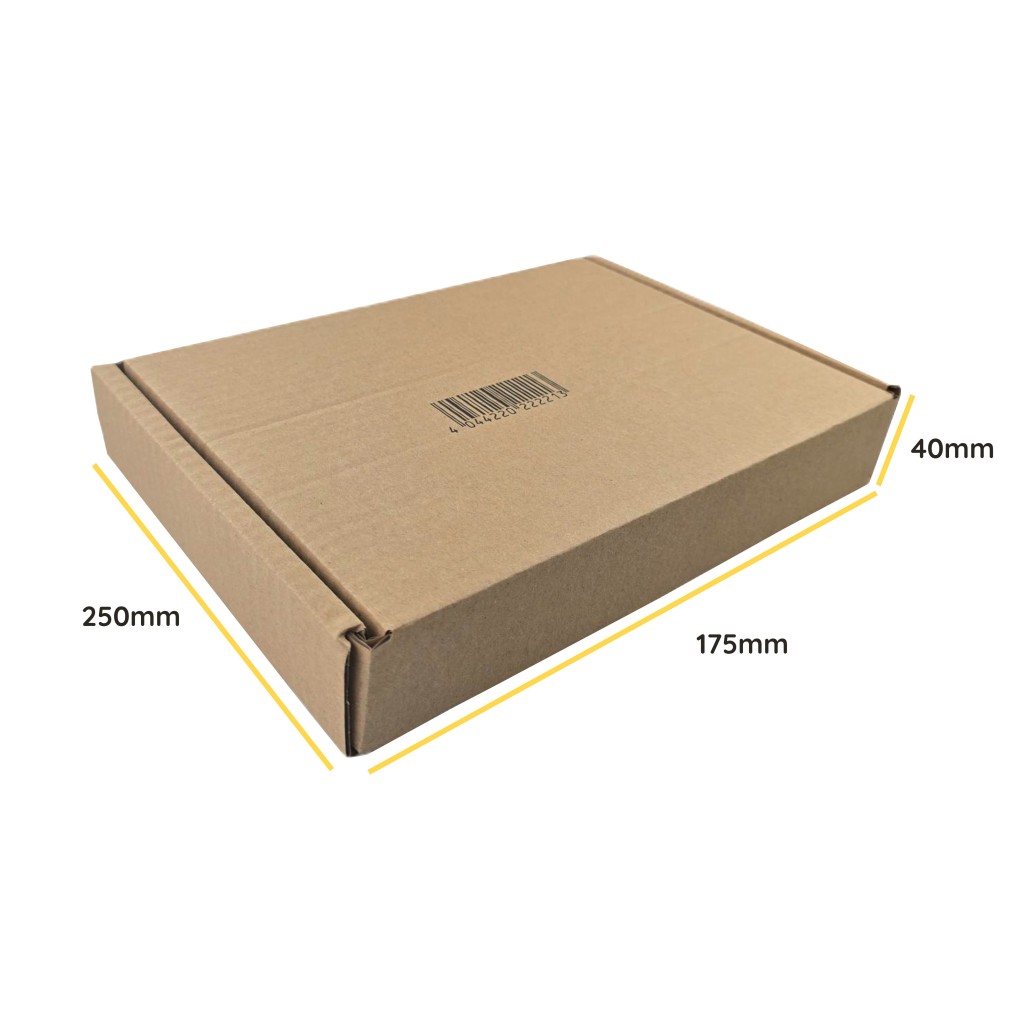 Brown fashionable box D90 250x175x40