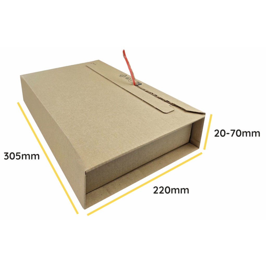 Imballaggio avvolgente Multimail RollBox PRO RS40 302x215x20-70