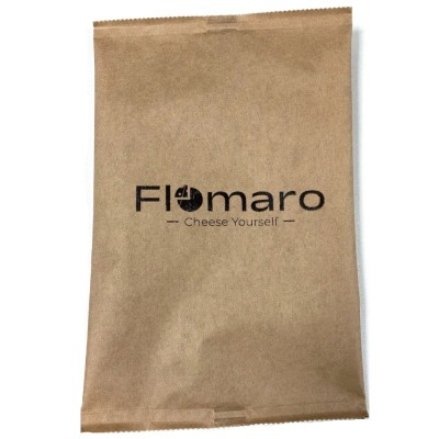 Kühlakku aus Papier 600 g (RecyCold® cool pack) mit Aufdruck