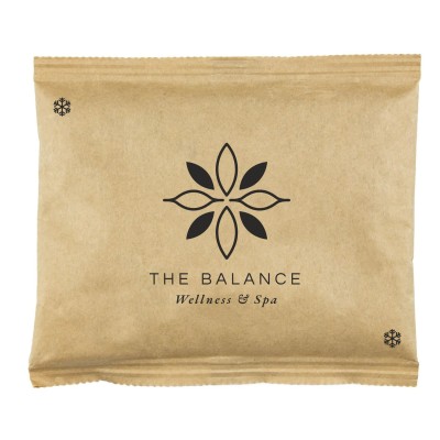 Jäähdytyspakkaus 200 g paperista (RecyCold® cool pack) painatuksella