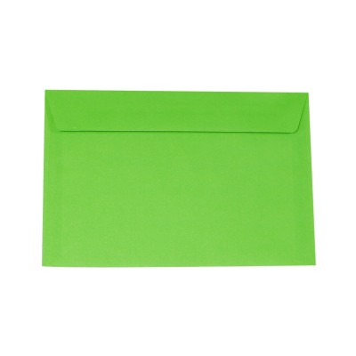 Busta di carta verde brillante C6 114x162