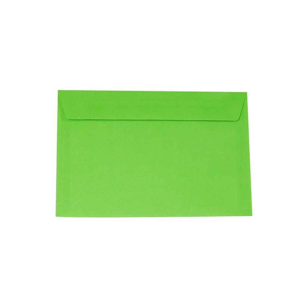 Enveloppe papier vert clair C6 114x162