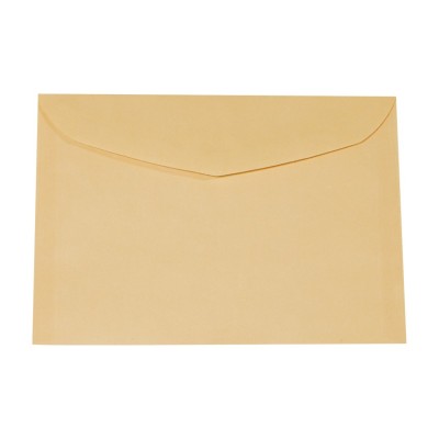 Enveloppe en papier brun foncé B6 125x176