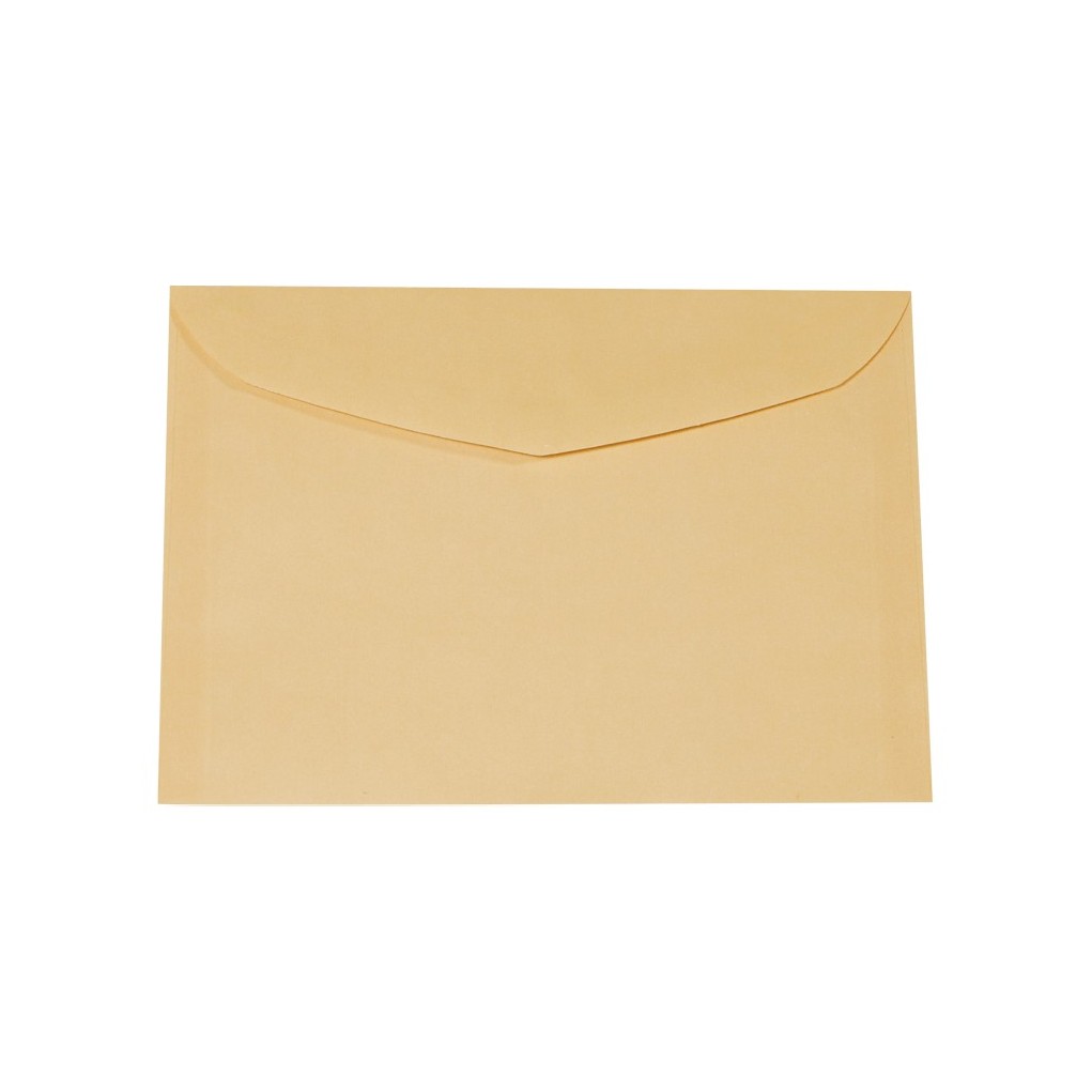 Enveloppe en papier brun foncé B6 125x176