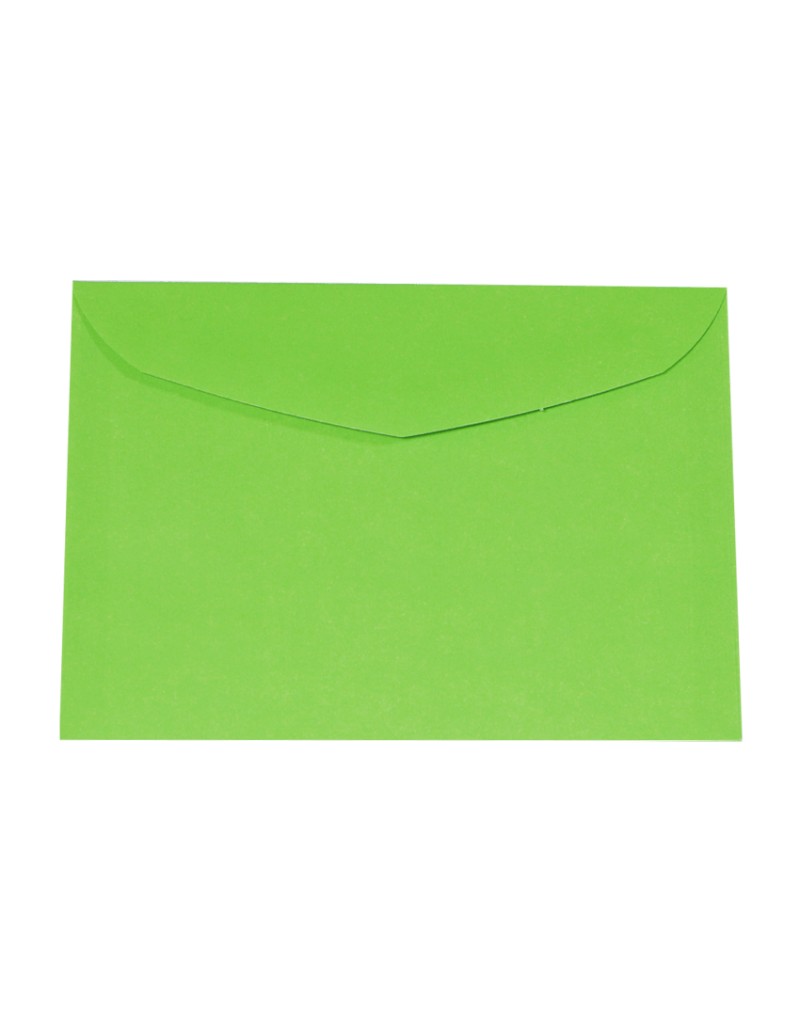 Enveloppe B6 (125x176) vert clair Enveloppes couleur