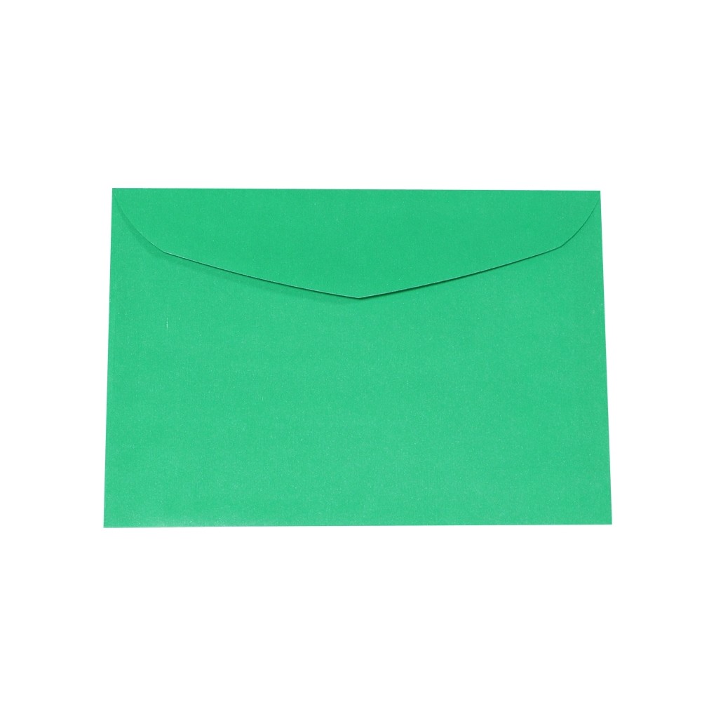 Dark green B6 125x176 paper envelope