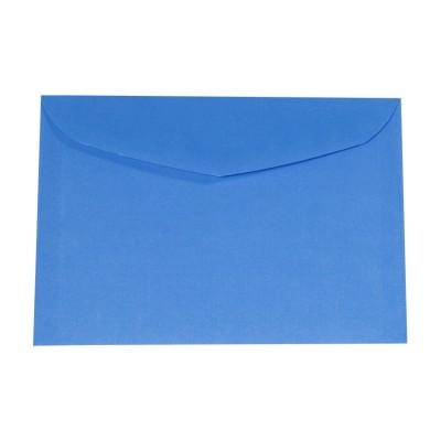 B6 125x176 kék papírboríték
