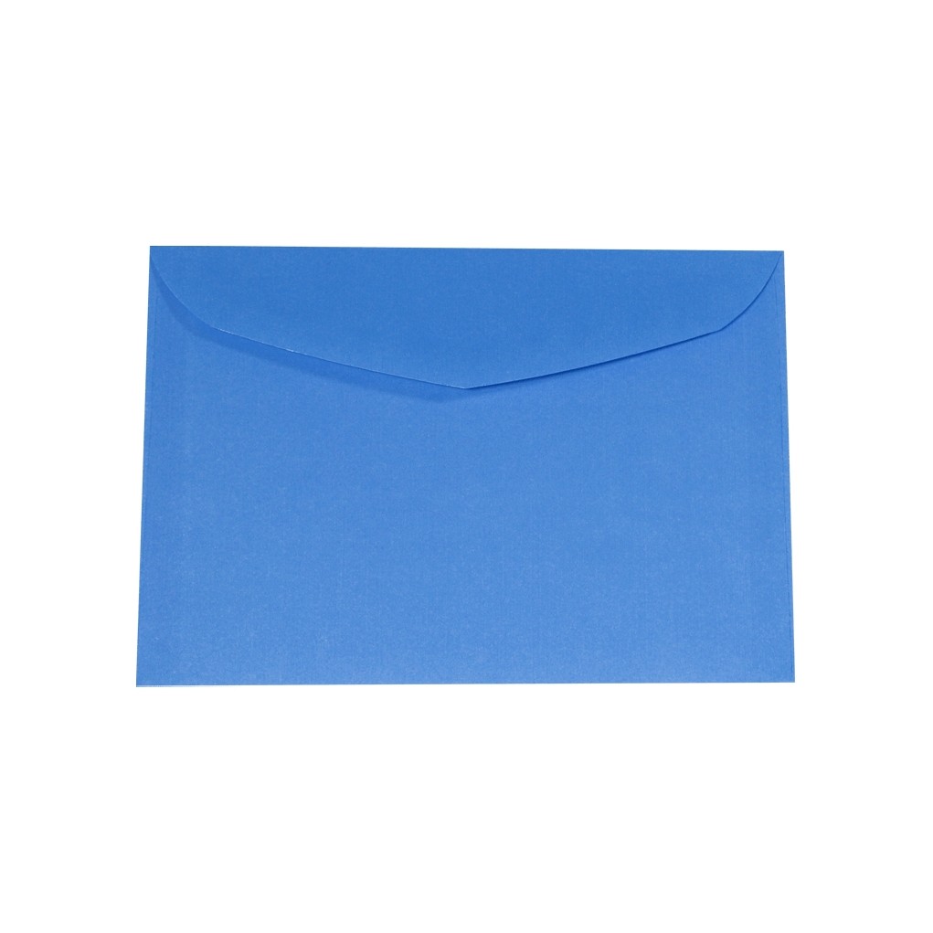 Blauwe papieren envelop B6 125x176