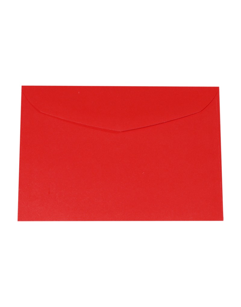 Enveloppes B6 – Rouge framboise 125 x 176 mm avec doublure intérieure 25 Stück Rouge framboise 