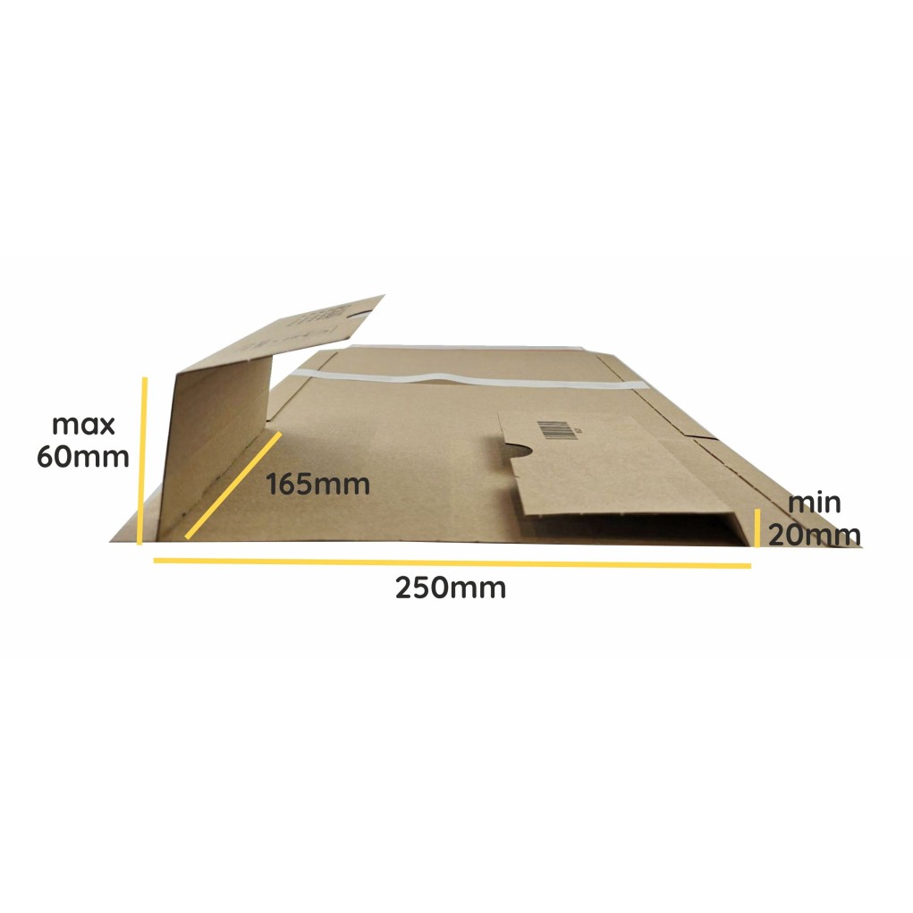 Wrap packaging Multimail RollBox PRO RS20 250x165x20-60 Wrap packaging Multimail RollBox PRO RS20 250x165x20-60
