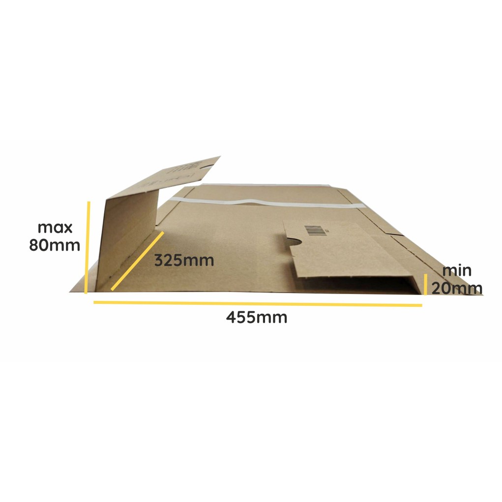 Imballaggio avvolgente Multimail RollBox PRO RS60 455x325x20-80 Imballaggio avvolgente Multimail RollBox PRO RS60 455x325x20-80