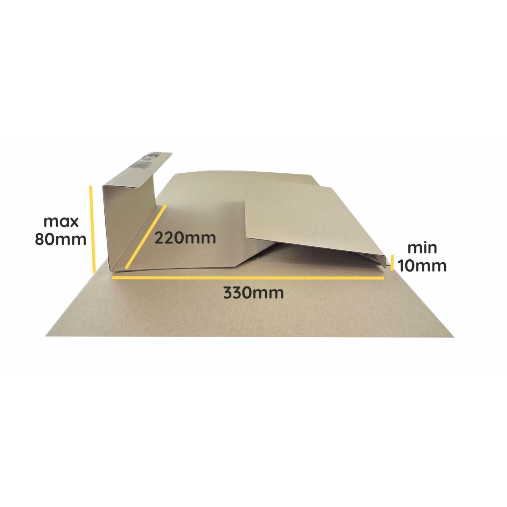 Emballage croisé - Multimail 330x220x80 Emballage croisé - Multimail 330x220x80
