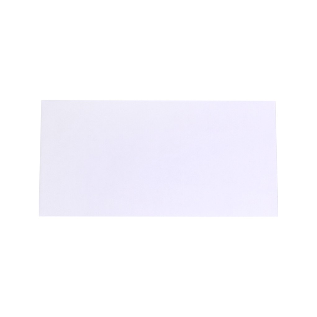 White DL 110x220 paper envelope