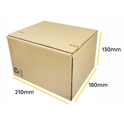ECO 210x180x130 Poštová krabica s automatickým dnom SendBox S26