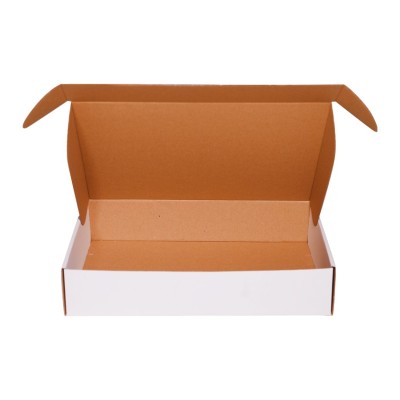 Valkoinen postilaatikko D25 350x250x70