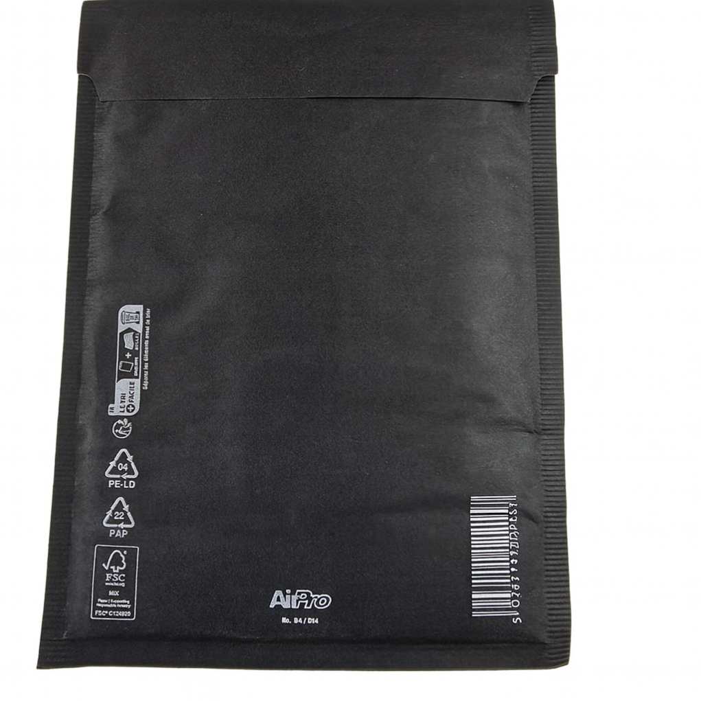 Schwarze Luftpolstertasche AirPro Color D14 200x275 Schwarze Luftpolstertasche AirPro Color D14 200x275