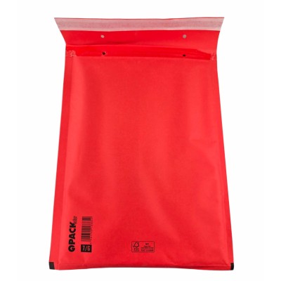 Rote Luftpolstertasche AirPro Color D14 200x275