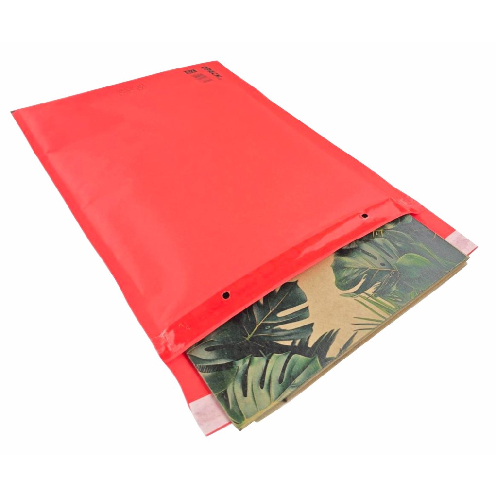 Červená bublinková obálka AirPro Color G17 250x350 Červená bublinková obálka AirPro Color G17 250x350