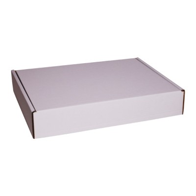 Witte postdoos D55 350x250x140 Witte postdoos D55 350x250x140