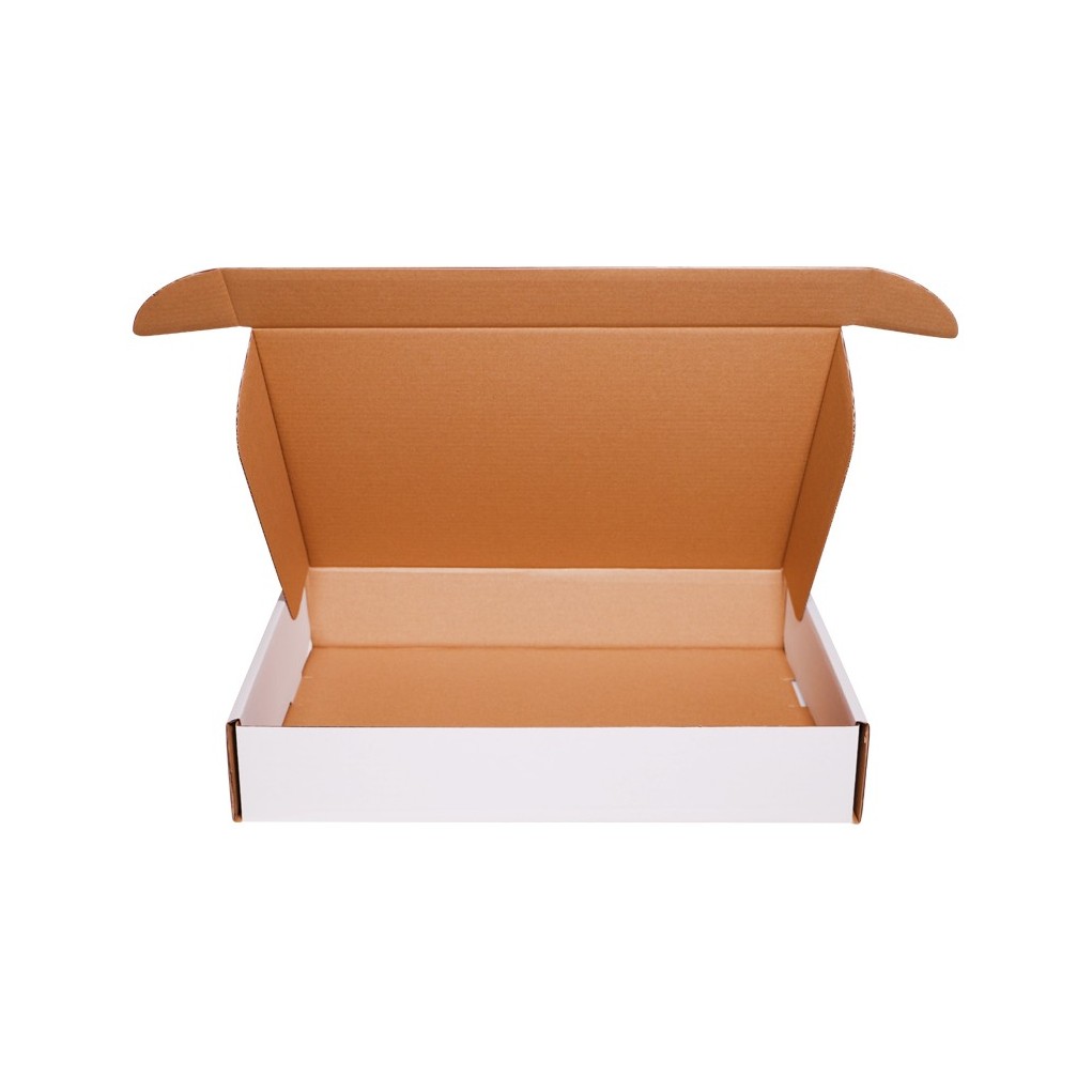 Caja postal blanca D55 350x250x140 Caja postal blanca D55 350x250x140