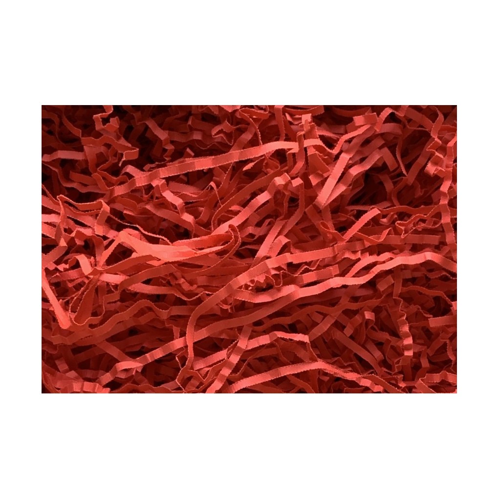 Frisure de papier rouge profond 1kg