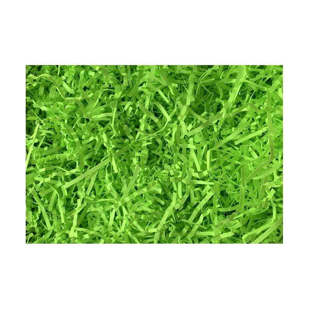 Trucioli di carta verde neon 1kg