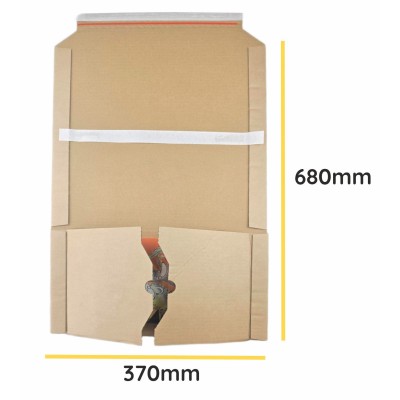 Husa pentru carte Multimail RollBox PRO RS41 302x215x20-75