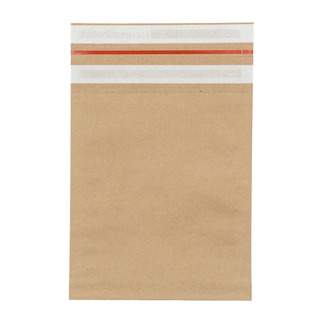 250x350x50 BoxBag Paper Mailer with Bottom Gusset