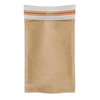 350x450x80 BoxBag Papieren verzendzak met bodemvouw