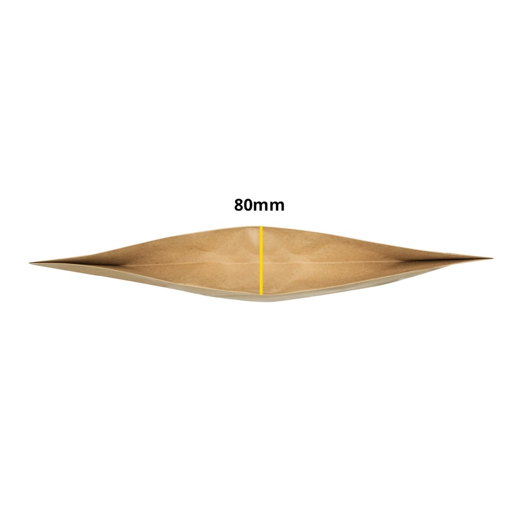 350x450x80 BoxBag Papierová zásielková taška s dnovou záložkou