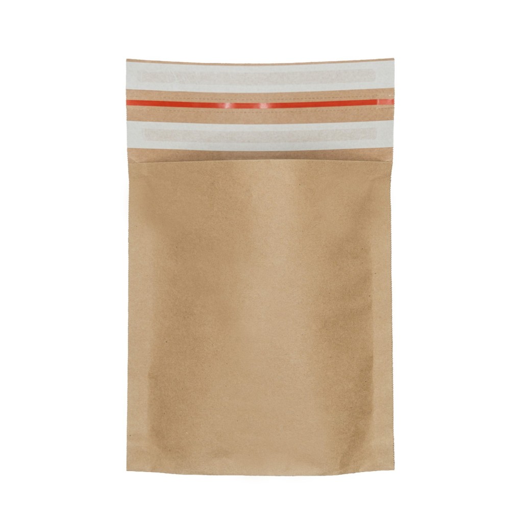 200x229x40 BoxBag Papierová zásielková taška s dnovou záložkou