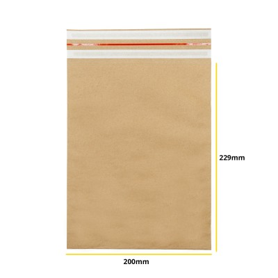 200x229x40 BoxBag Paperinen lähetyspussi pohjalaskoksella