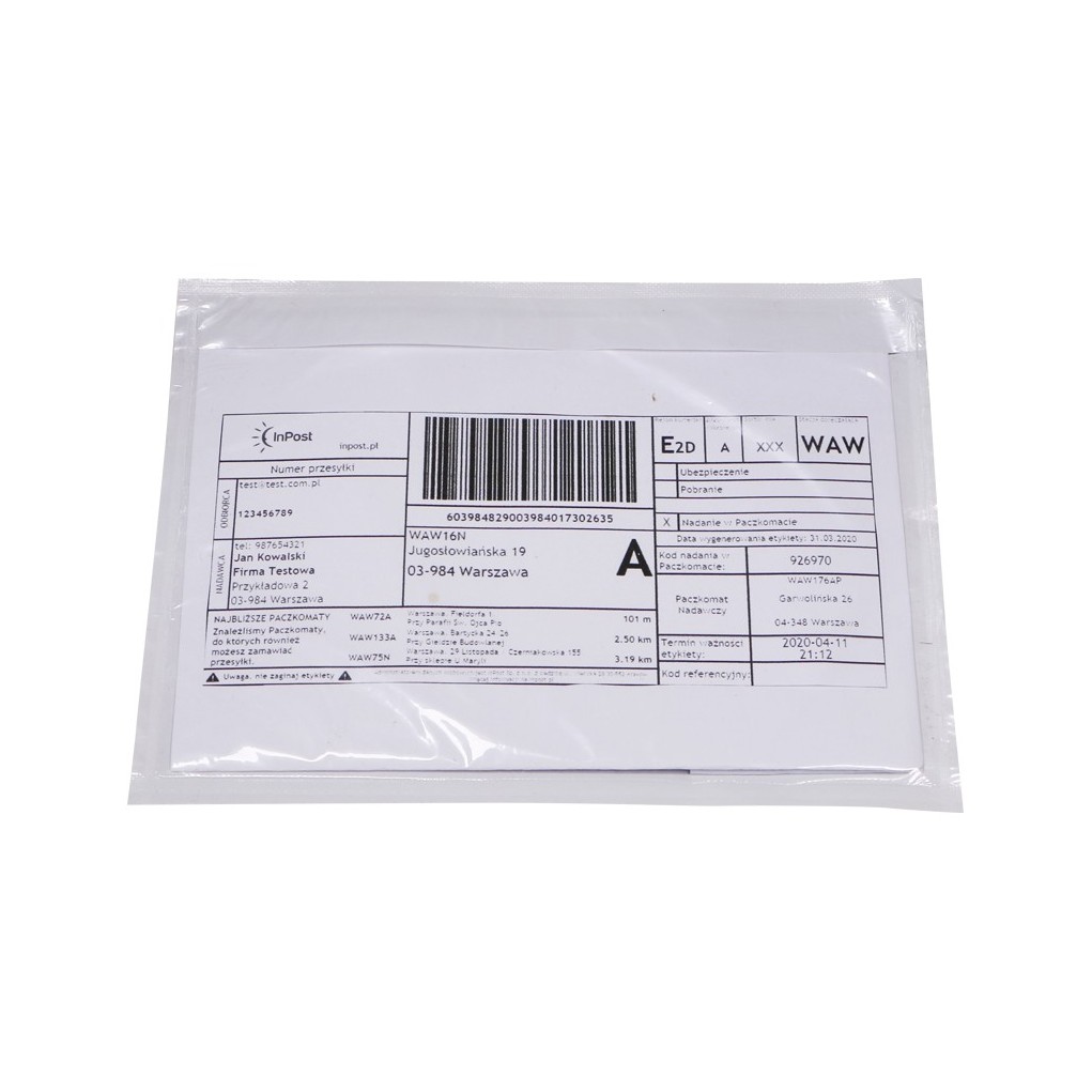 Enveloppes de courrier Kangourous Ventouses C6