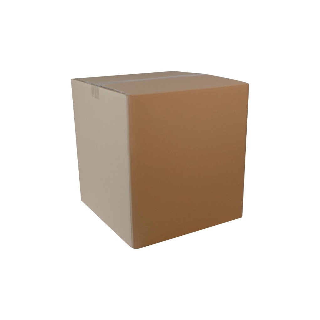 Brown half-slotted Fefco 200 cardboard 500x530x540