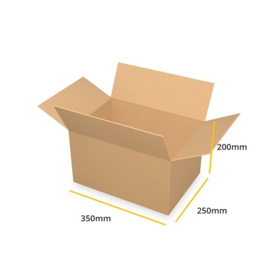 Brauner Faltkarton K359 B 350x250x200